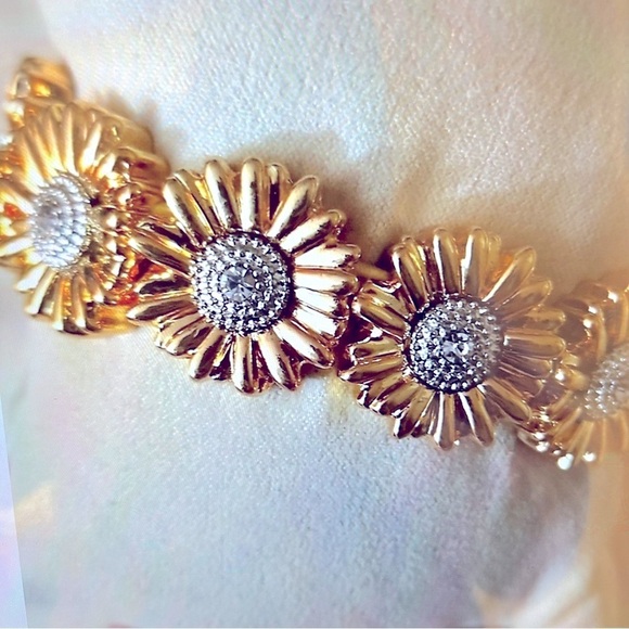 House of Harlow 1960 Stretch Bracelets Sunflower - Picture 1 of 9
